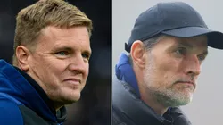 Newcastle coach Eddie Howe (left) and Chelsea manager Thomas Tuchel.