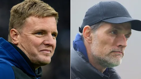 Newcastle coach Eddie Howe (left) and Chelsea manager Thomas Tuchel.