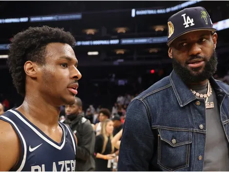 LeBron James reveals his plans for Bronny once he makes it to the NBA