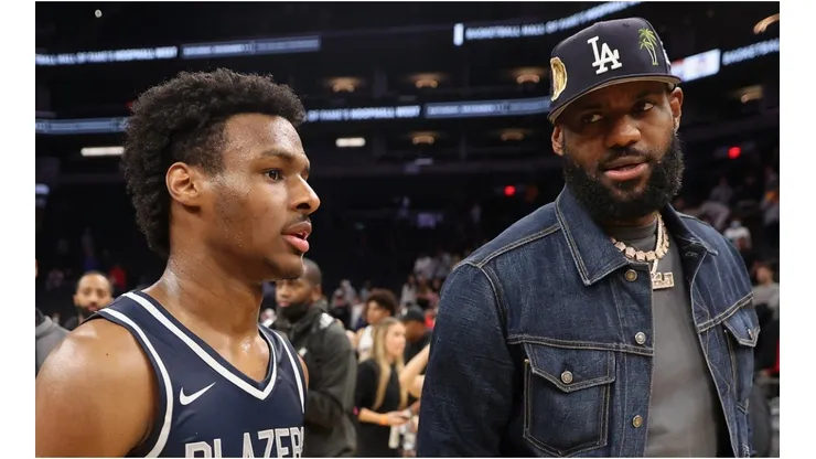 LeBron & Bronny James