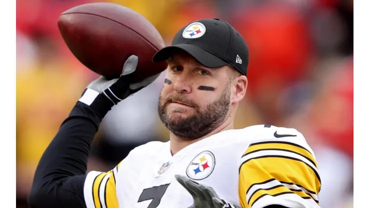 Quarterback Ben Roethlisberger of Pittsburgh Steelers