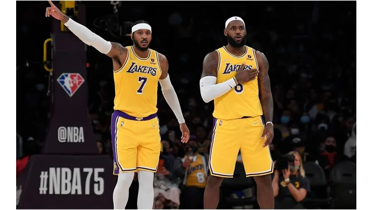 LeBron James & Carmelo Anthony