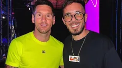 Lionel Messi and Fer Palacio