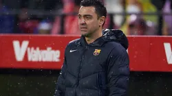Manager Xavi Hernandez of FC Barcelona