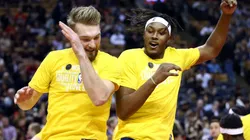 Domantas Sabonis and Myles Turner