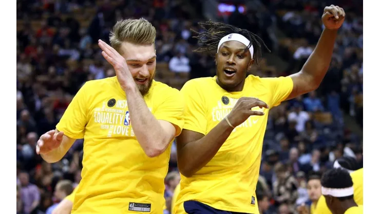 Domantas Sabonis and Myles Turner