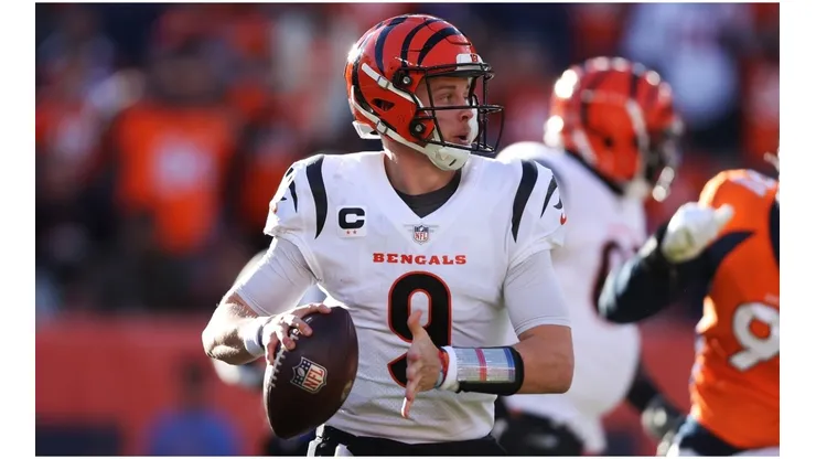 Quarterback Joe Burrow of Cincinnati Bengals