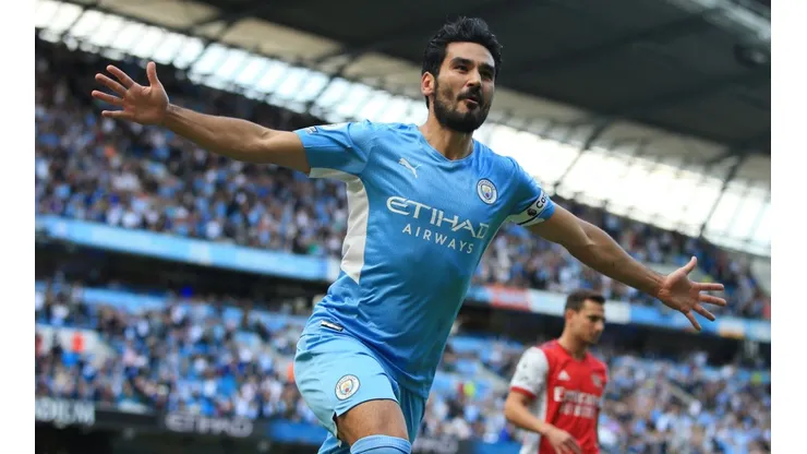 Ilkay Gundogan of Manchester City.