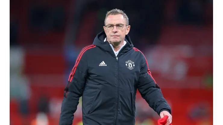 Ralf Rangnick of Manchester United