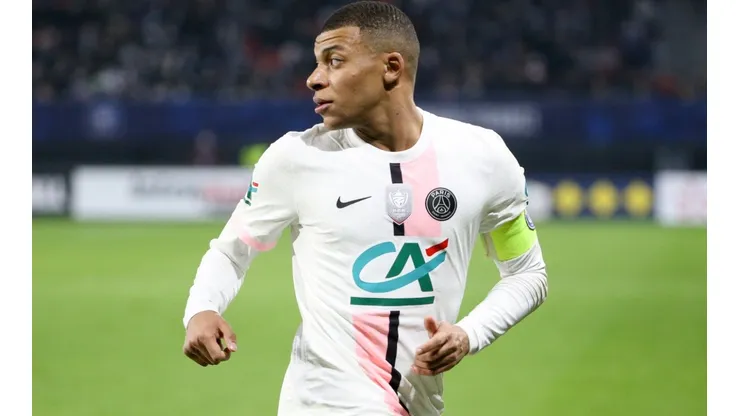 Kylian Mbappe of PSG.