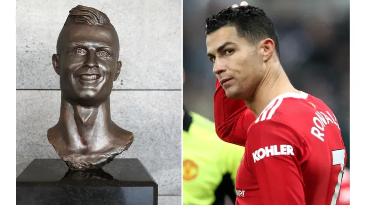 Cristiano Ronaldo and his complicated relationship with his statues.