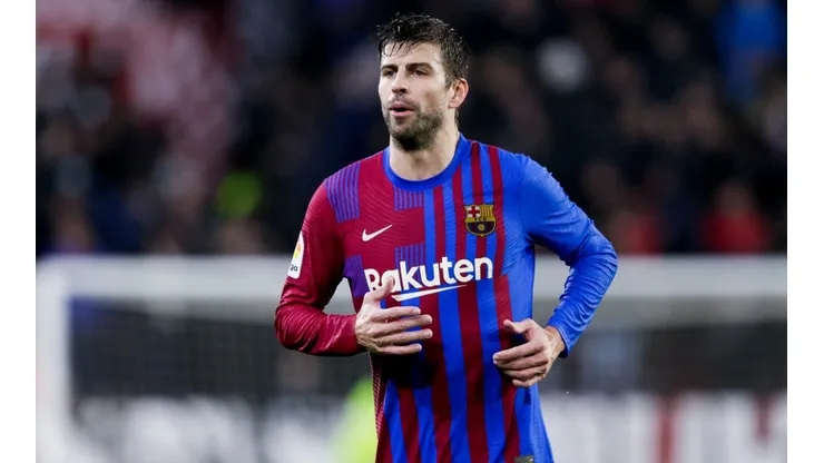 Gerard Pique of FC Barcelona.