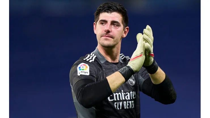 Thibaut Courtois of Real Madrid.