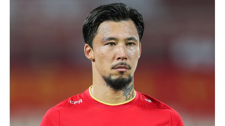China national team player Zhang Linpeng.