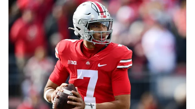 Ohio States Buckeyes quarterback CJ Stroud.