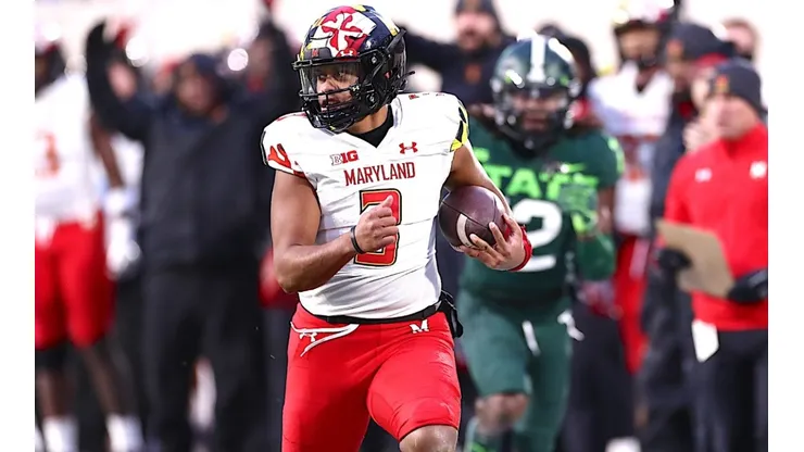 Quarterback Taulia Tagovailoa of Maryland