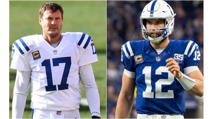 Philip Rivers (left) & Andrew Luck