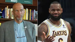 Kareem Abdul-Jabbar (left) & LeBron James