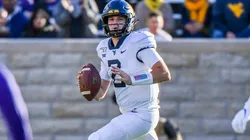 Quarterback Jarret Doege of West Virginia