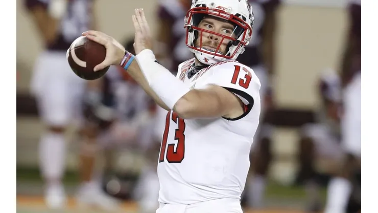 Quarterback Devin Leary of North Carolina State Wolfpack