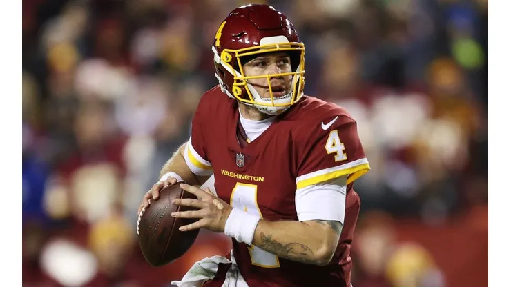 Quarterback Taylor Heinicke of Washington Football Team