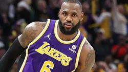 LeBron James of the Los Angeles Lakers.