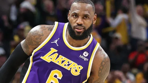 LeBron James of the Los Angeles Lakers.