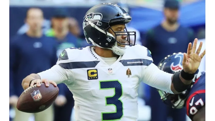 Quarterback Russell Wilson of Seattle Seahawks