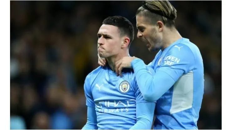 Jack Grealish and Phil Foden