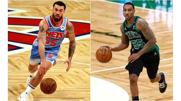 Mike James (left) & Jeff Teague
