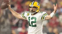 Green Bay Packers quarterback Aaron Rodgers.