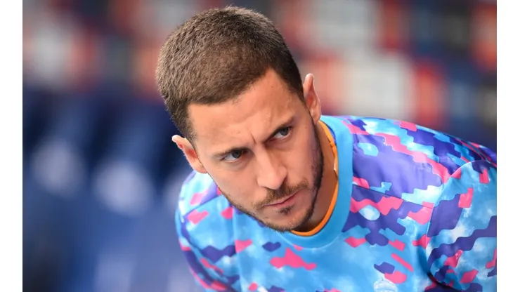 Eden Hazard in Real Madrid.