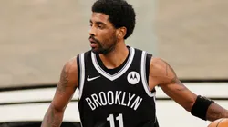 Kyrie Irving in action for the Nets.