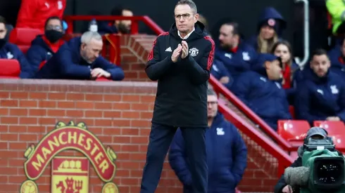 Ralf Rangnick, manager of Manchester United