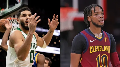 Jayson Tatum and Darius Garland, points leaders for Celtics and Cavaliers
