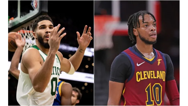 Jayson Tatum and Darius Garland, points leaders for Celtics and Cavaliers