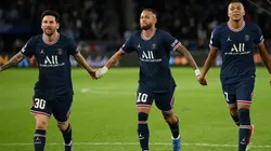 Lionel Messi, Kylian Mbappe, and Neymar