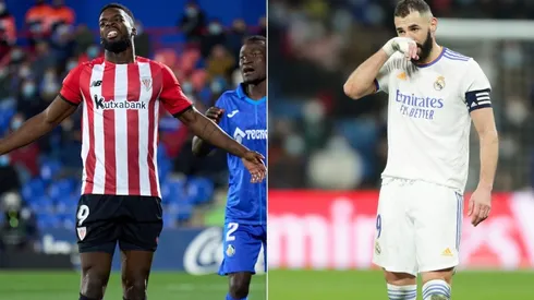 Iñaki Williams and Karim Benzema, two of the stars of Athletic Club and Real Madrid