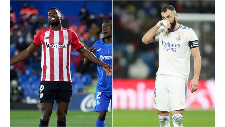 Iñaki Williams and Karim Benzema, two of the stars of Athletic Club and Real Madrid