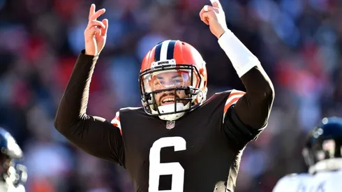 Quarterback Baker Mayfield of Cleveland Browns