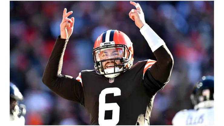 Quarterback Baker Mayfield of Cleveland Browns