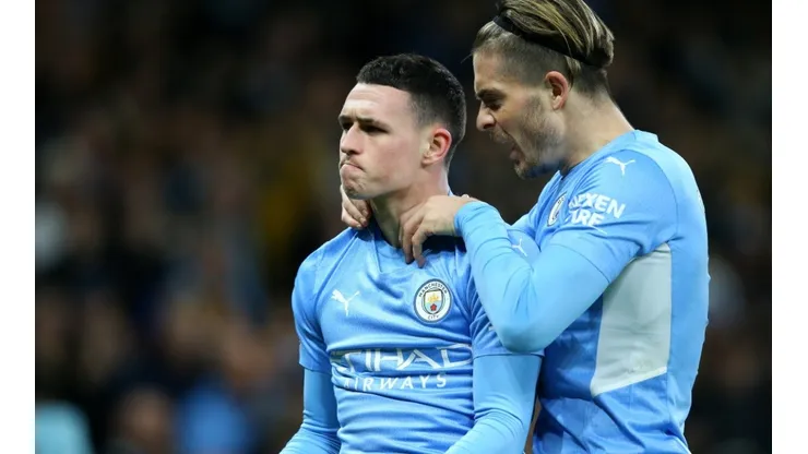 Jack Grealish and Phil Foden