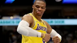 Russell Westbrook in action for the Lakers.