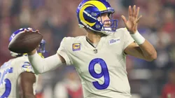 Quarterback Matthew Stafford of Los Angeles Rams at the game vs Arizona Cardinals