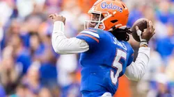 Quarterback Emory Jones of Florida Gators