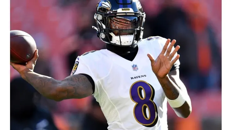 Quarterback Lamar Jackson of Baltimore Ravens