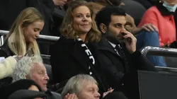 Newcastle owners during a Premier League game