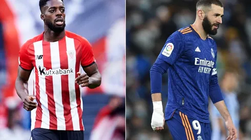 Iñaki Williams and Karim Benzema, top scorers for Athletic and Real Madrid