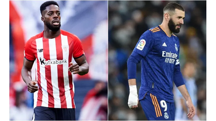 Iñaki Williams and Karim Benzema, top scorers for Athletic and Real Madrid