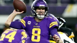 Quarterback Kirk Cousins of the Minnesota Vikings